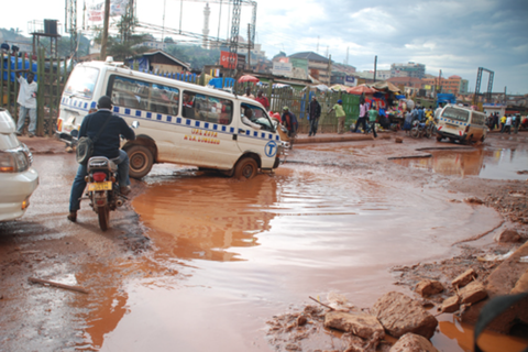 Kampala potholes