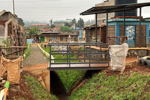 Improved drainage and community amenities in Dallas Asili settlement, Embu town, Kenya. Photo credit: KDI.